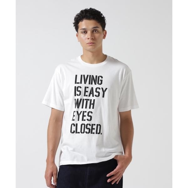 MINEDENIM（マインデニム）LIVING IS EASY WITH EYES CLOSED T