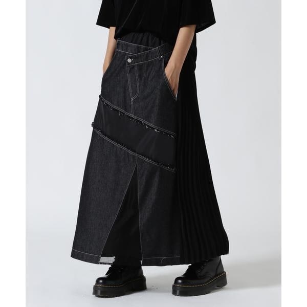 最終価格 新品 タグ付き NAKAGAMI rubber print skirt alexander-wang-skirts-s-grey-