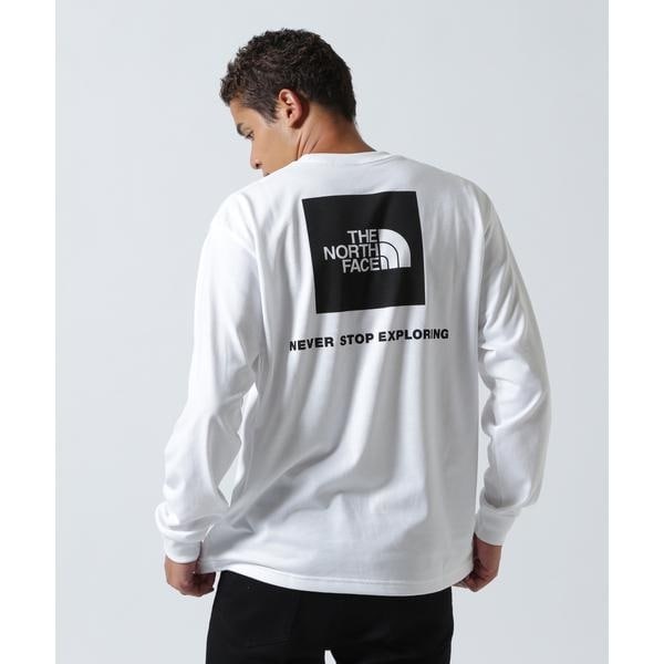 [}C]THE NORTH FACE(UEm[XEtFCX)L^S Back Square Logo Tee/r[ZJhiB'2ndj zCg