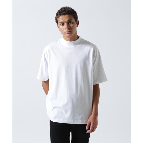 [}C]ATON (GCg)DRY COTTON JERSEY | MOCKNECK T-SHIRT/r[ZJhiB'2ndj zCg
