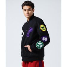 N□ma x Needles Patch Varsity Jacket