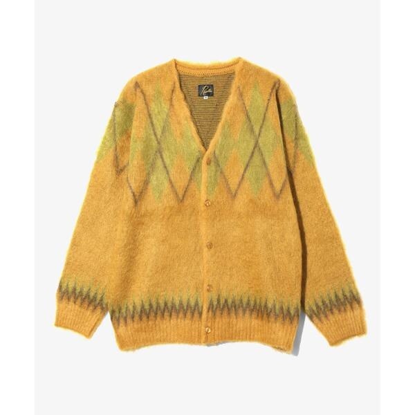 NEEDLES／ニードルズ MOHAIR CARDIGAN － Zigzag モヘア