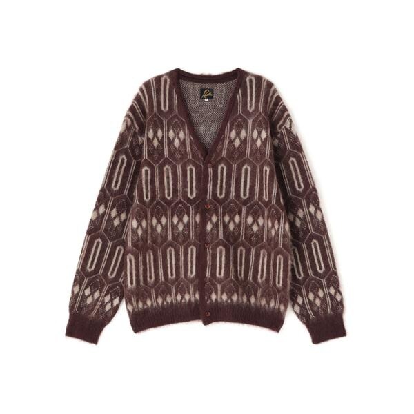 NEEDLES／ニードルズ MOHAIR CARDIGAN － Zigzag モヘア