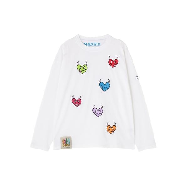 [}C]maxsix(}bNXVbNXjMALTI HEART L^S TEE/r[ZJhiB'2ndj zCg