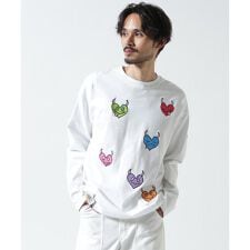 maxsix(マックスシックス）MALTI HEART L／S TEE