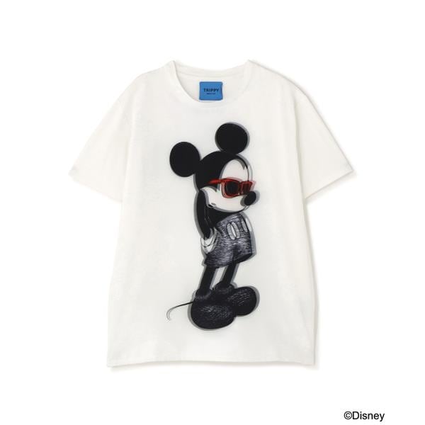 maxsix(マックスシックス）SUNGLASS MICKEY 3D TEE for womens | ビー