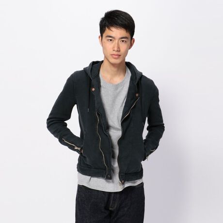 roar／ロアー／RB－18RF／別注ニットデニムライダース  