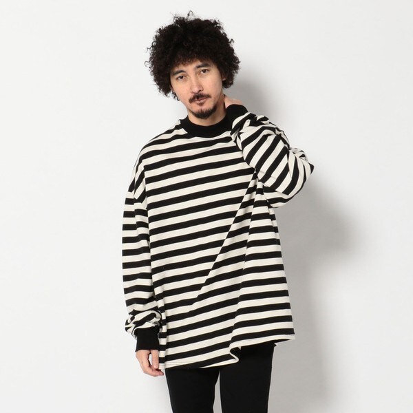 FR（13）NDS ／フレンズ／モックネック ボーダーLS