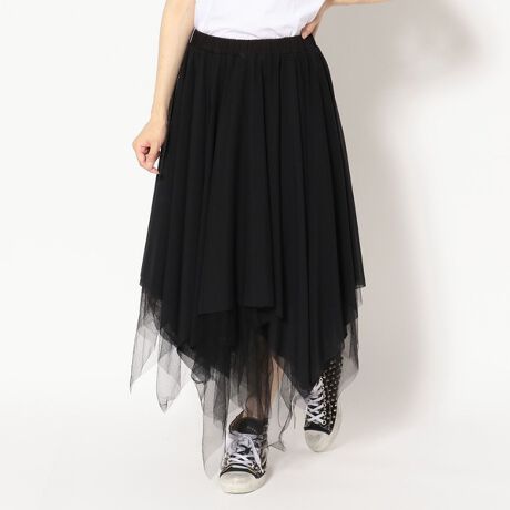 CATORCE／カトルセ／TYULLE SK／チュールスカート  