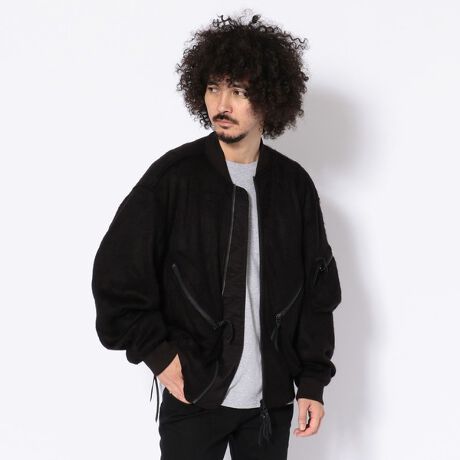 KMRii／ケムリ／BEAVER OVER BLOUSON 