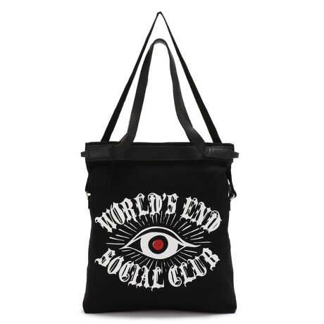 KMRii／ケムリ／別注WorldsEndTwillTote／M 