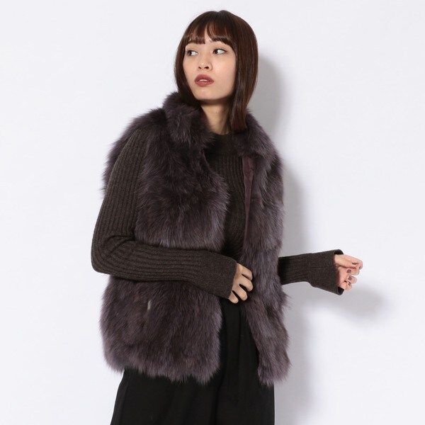 Maglia Plus ／ マリア プラス／フォックスファーベスト