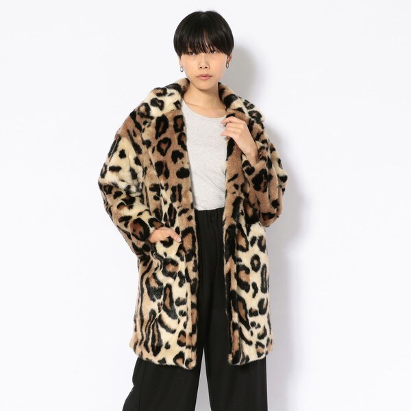 HEURUEH /ハウルー/LEOPARD FUR COAT HEURUEH /ハウルー/LEOPARD FUR COAT