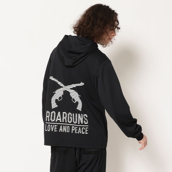 定価8万 roarguns ジップ roar guns 「roarguns」 ジップアップブルゾン 1 ブラック