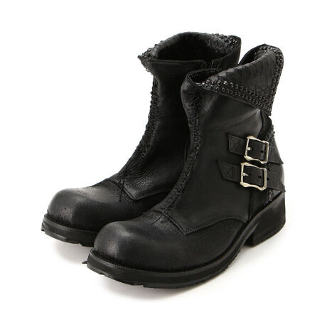 別注】KMRii／ケムリ／Crush Short Boots 03 