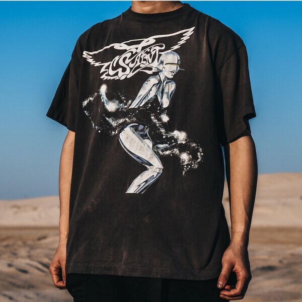 SaintMichaelSupSaint Michael Sorayama 空山基 Tシャツ