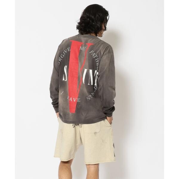 SAINTMICHAEL／セントマイケル／ロングスリーブTシャツVLONE