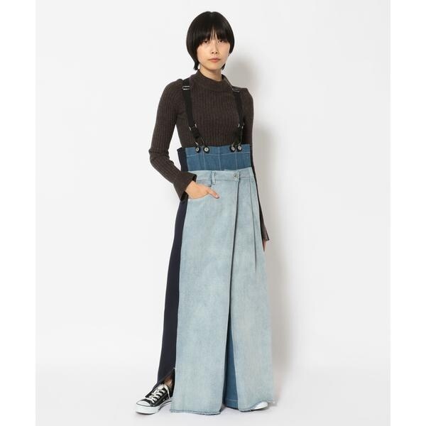AULA AILA/アウラ アイラ/COMBINATION DENIM PANTS | ロイヤル AULA AILA/アウラ アイラ/COMBINATION DENIM PANTS | ロイヤル