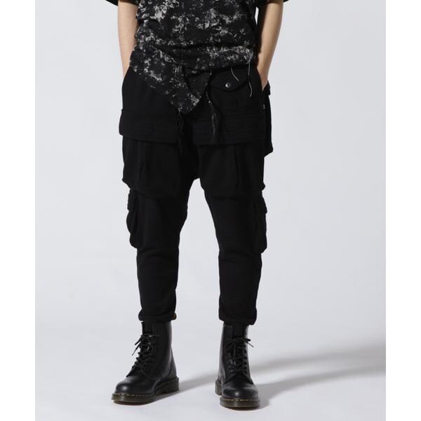 KMRii/ケムリ/MULTIPUL CARGO SWEAT PANTS | ロイヤル KMRii/ケムリ/MULTIPUL CARGO SWEAT PANTS | ロイヤル