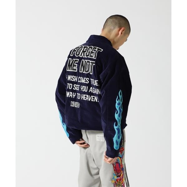 MAYO／メイヨー／ Embroidery Souvenir Harrington Jacket
