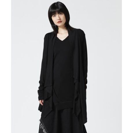 ADDICT NOIR／アディクト ノアー／Drape Cardi | ロイヤルフラッシュ 