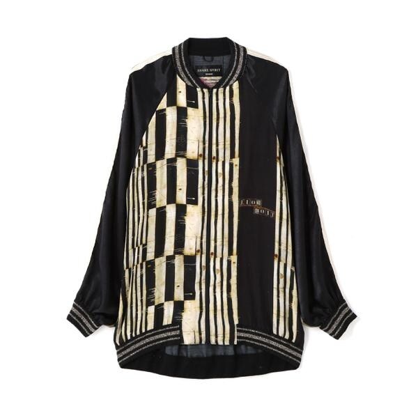SHARE SPIRIT／シェアースピリット／別注 SILK BAMBOO スカジャン