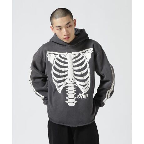 SAINT MICHAEL／セント マイケル／ヴィーローン HOODIE BONE 