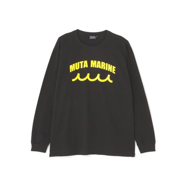 muta MARINE／ムータ マリン／別注 ACANTHUSコラボカレッジロゴLS T