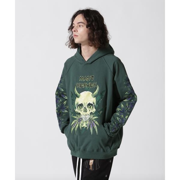 MAYO／メイヨー／MAYO Devil Skull Embroidery Hoodie | ロイヤル