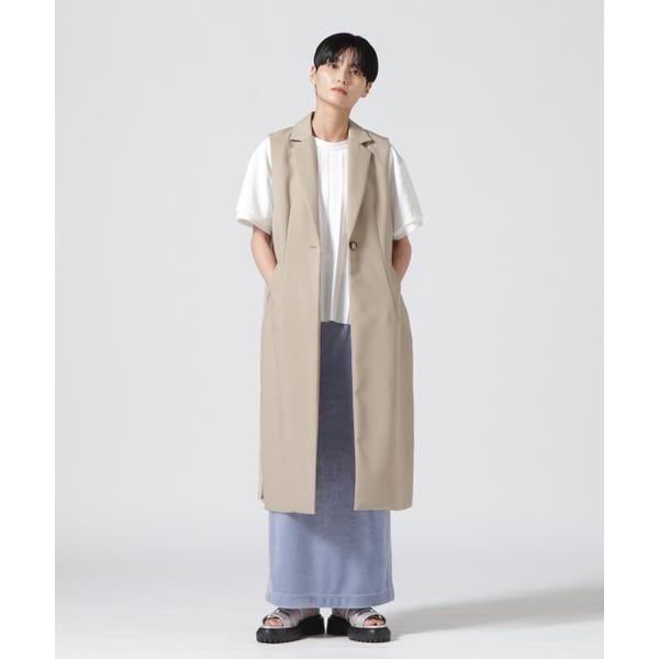 Risley／リズレー／Back pleats tailored gilet | ロイヤルフラッシュ