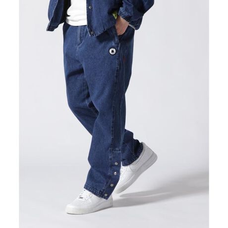 EXAMPLE／エグザンプル／DENIM TRACK PANTS | ロイヤルフラッシュ 