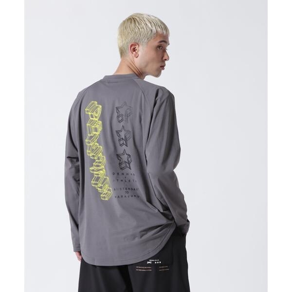 DENHAM x ATHLETA／COLLABORATION ATDH RECIFE LS TEE | ロイヤル