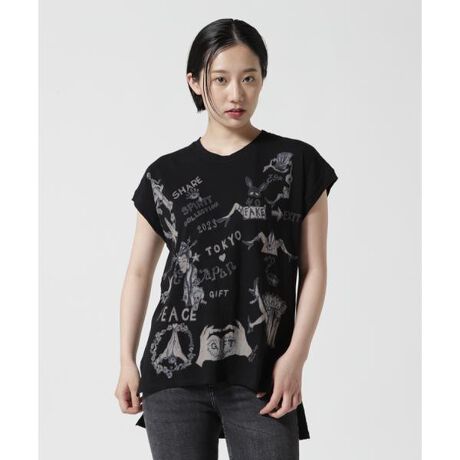 SHARE SPIRIT／シェアースピリット／Drawing Picture Tee | ロイヤル 