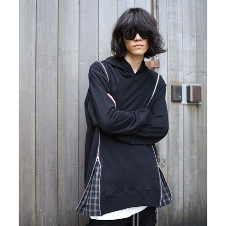 A.F ARTEFACT／エーエフ・アーティファクト／Combi Sweat ZipPullover 