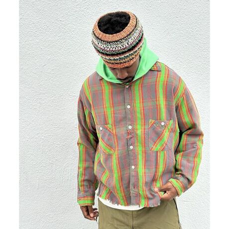 SAINT MICHAEL／セント マイケル×デニムティアーズ／DT_FRNNL SHIRT 