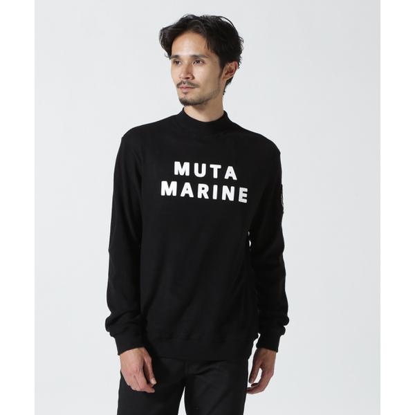 muta MARINE／ムータ マリン／ライトニット モックネックプルオーバー