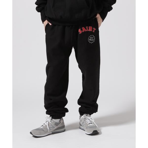 SAINT MICHAEL／セント マイケル／SWT PANTS／ARCH SAINT／BLK