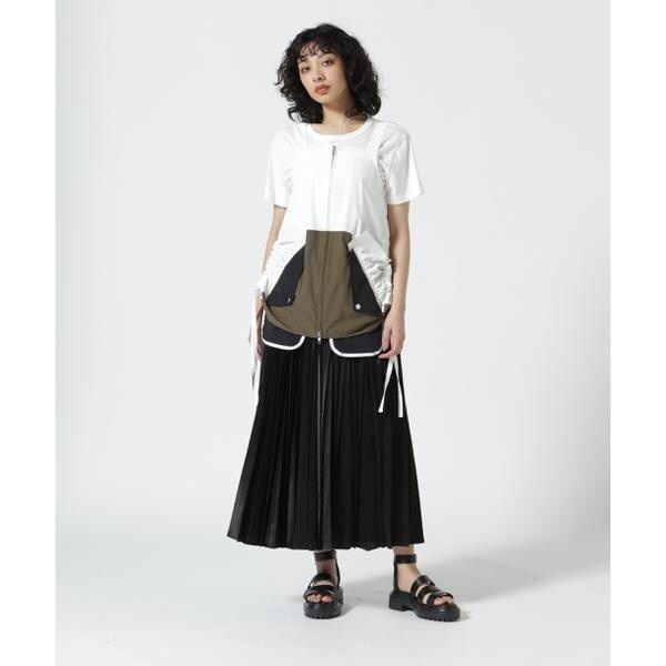 UN3D.／アンスリード／ORIGAMI PLEATS SK GS | ロイヤルフラッシュ