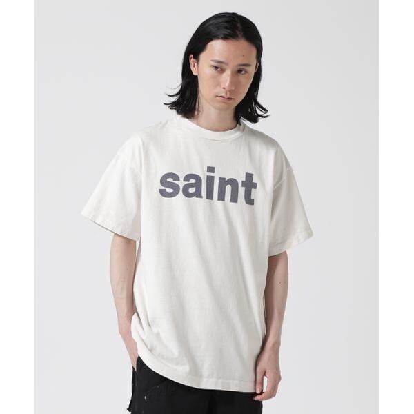 SAINT MICHAEL セントマイケルホワイト Tシャツ XL SAINT MICHAEL／セントマイケル／SS TEE／SWEET SAINT／WHITE