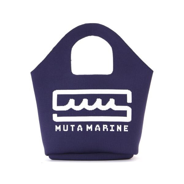 muta MARINE／ムータ マリン／ニット ミニトートバッグ／MMSG