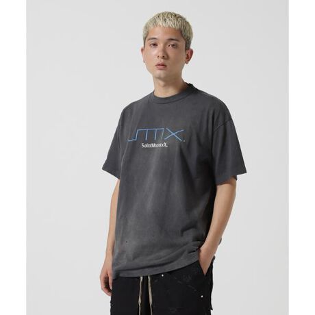 SAINT MICHAEL／セントマイケル／SS TEE／SM6／BLACK | ロイヤル 