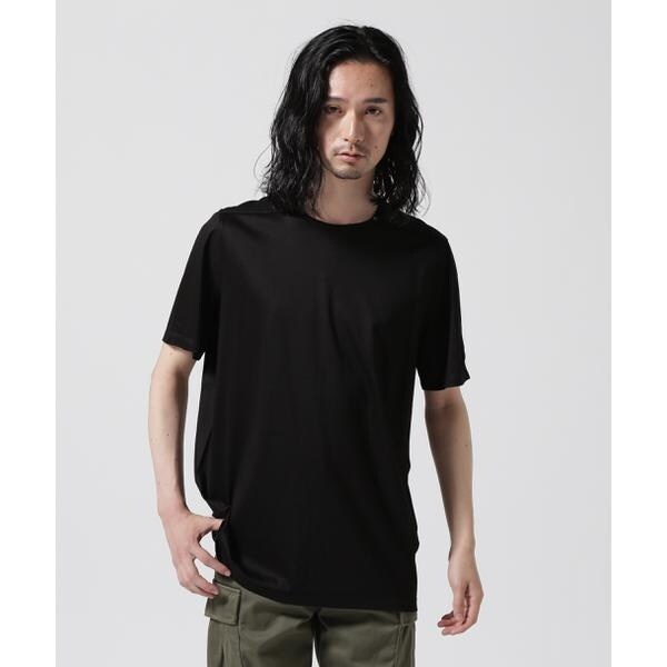 FranCisT_MOR.K.S.／LYOCELL／COTTON JERSEY CREW S／S T