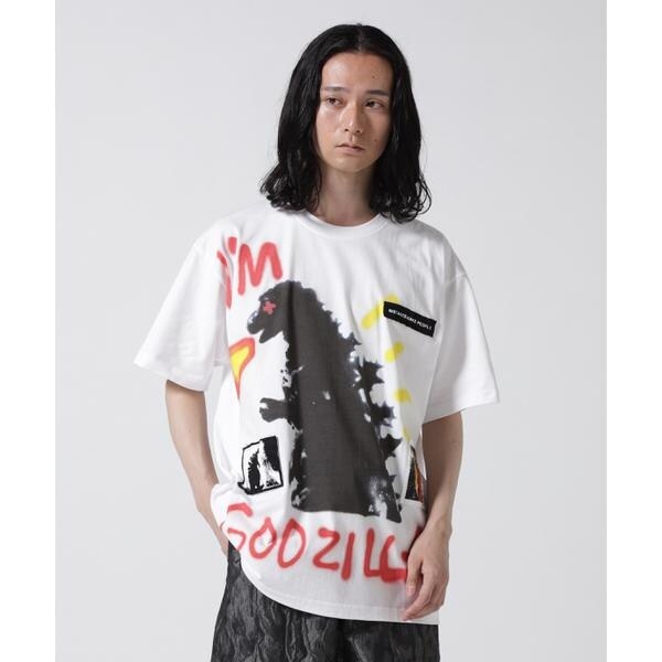 Guernika×Godzilla／ゲルニカ／PAINT T SHIRT／GODZILLA | ロイヤル