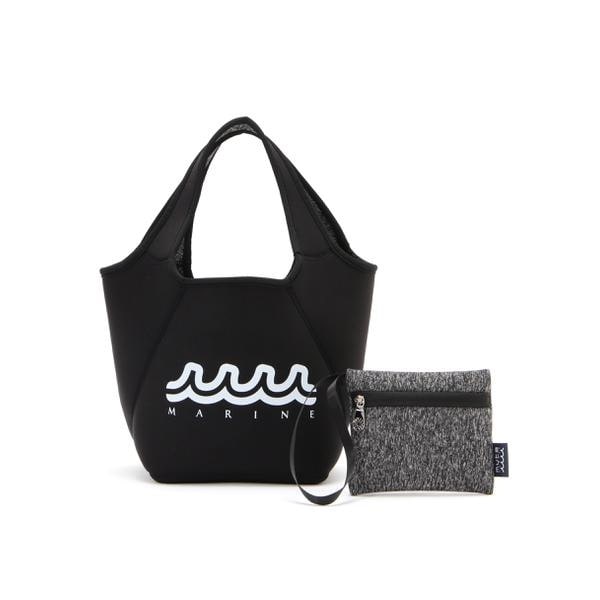 MUTA ムータ リバーシブル ミニトートバッグ ポーチ付 ネイビー muta（ムータ）の「muta MARINE/ムータ マリン/リバーシブル