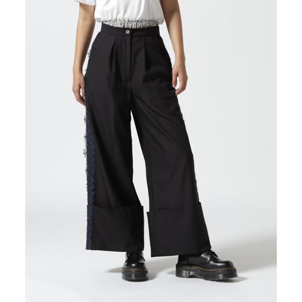 AULA AILA／アウラアイラ／ LACE LINE PANTS | ロイヤルフラッシュ