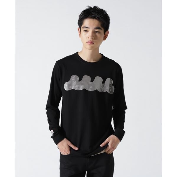 muta MARINE／ムータ マリン／別注Emboss Frocky LS TEE | ロイヤル