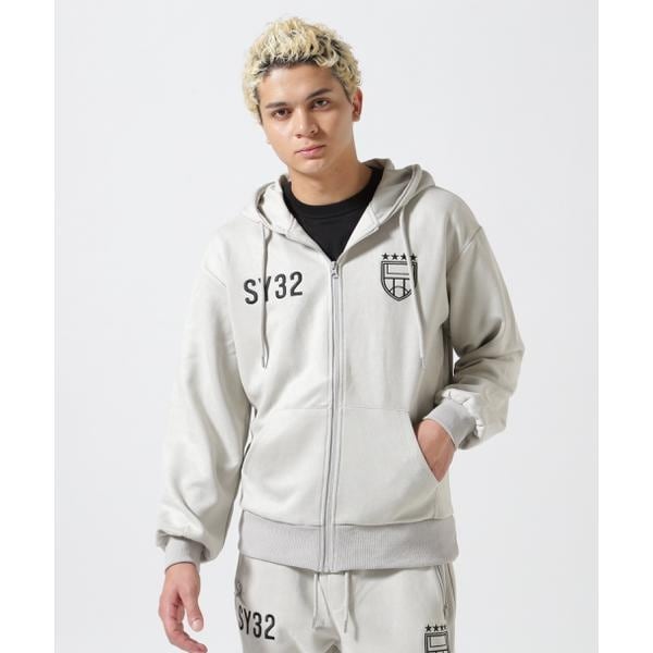 SY32 by SWEET YEARS／ESTER SUEDE ZIP HOODIE | ロイヤルフラッシュ(ROYAL FLASH) |  マルイウェブチャネル