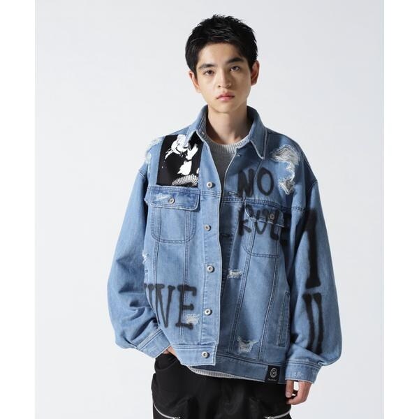 Guernika／Crash Denim Jacket (Cell Division)RF-DJ-2 | ロイヤル