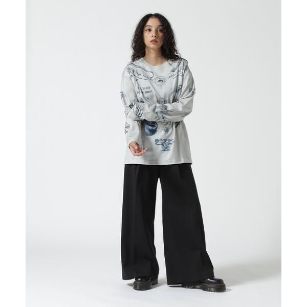 PRANK PROJECT／プランクプロジェクト／Tattoo Printed L／S TEE