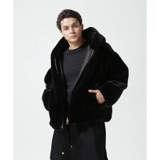 FR(13)NDS／フレンズ／FAKE FUR HOOD BZ